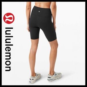 Lululemon Wunder Train High Rise Short 8" •Black